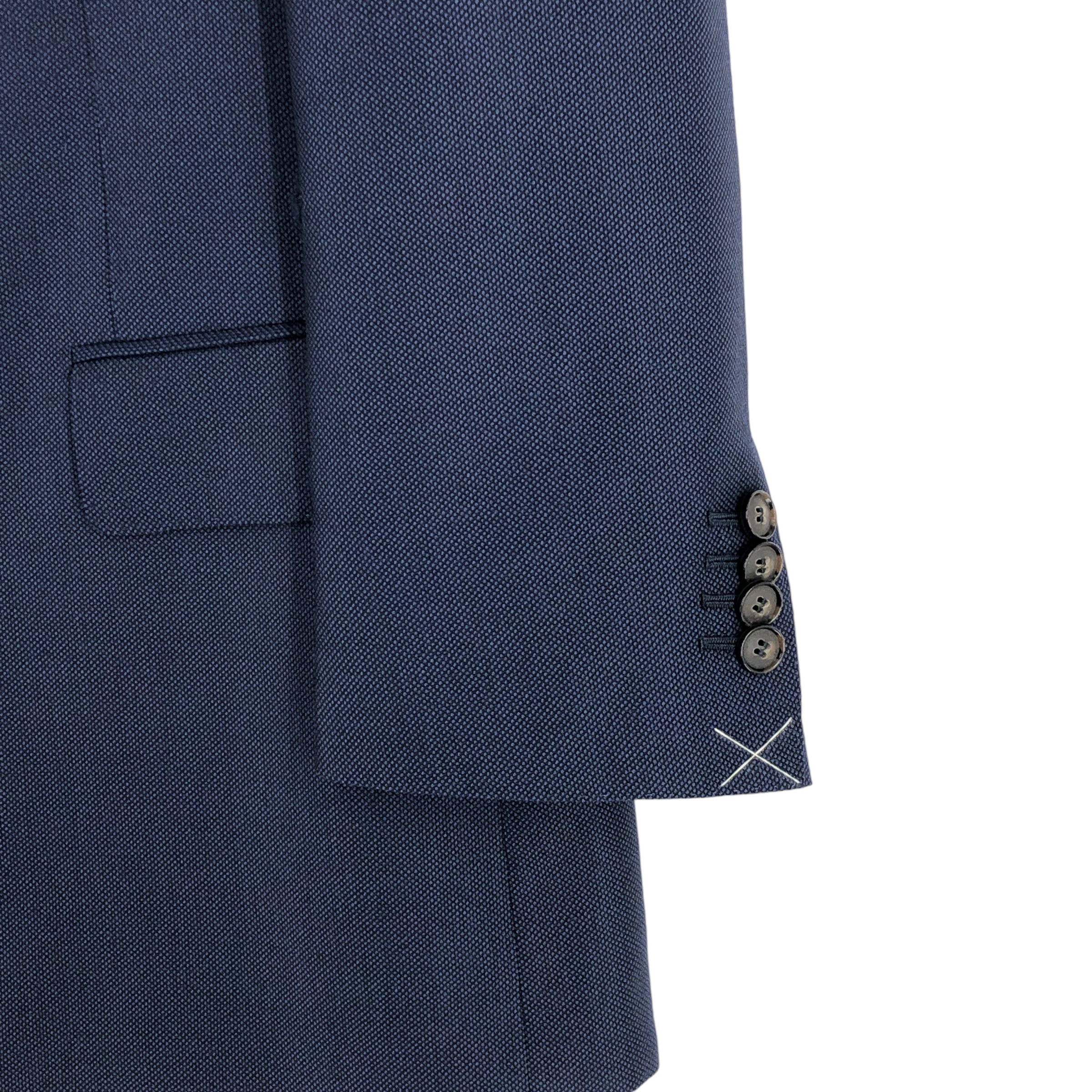 Suitsupply Lazio Pure Wool Blazer Size 4XL (EU:30; UK:50; US:50S) Size 50S - 6 Thumbnail