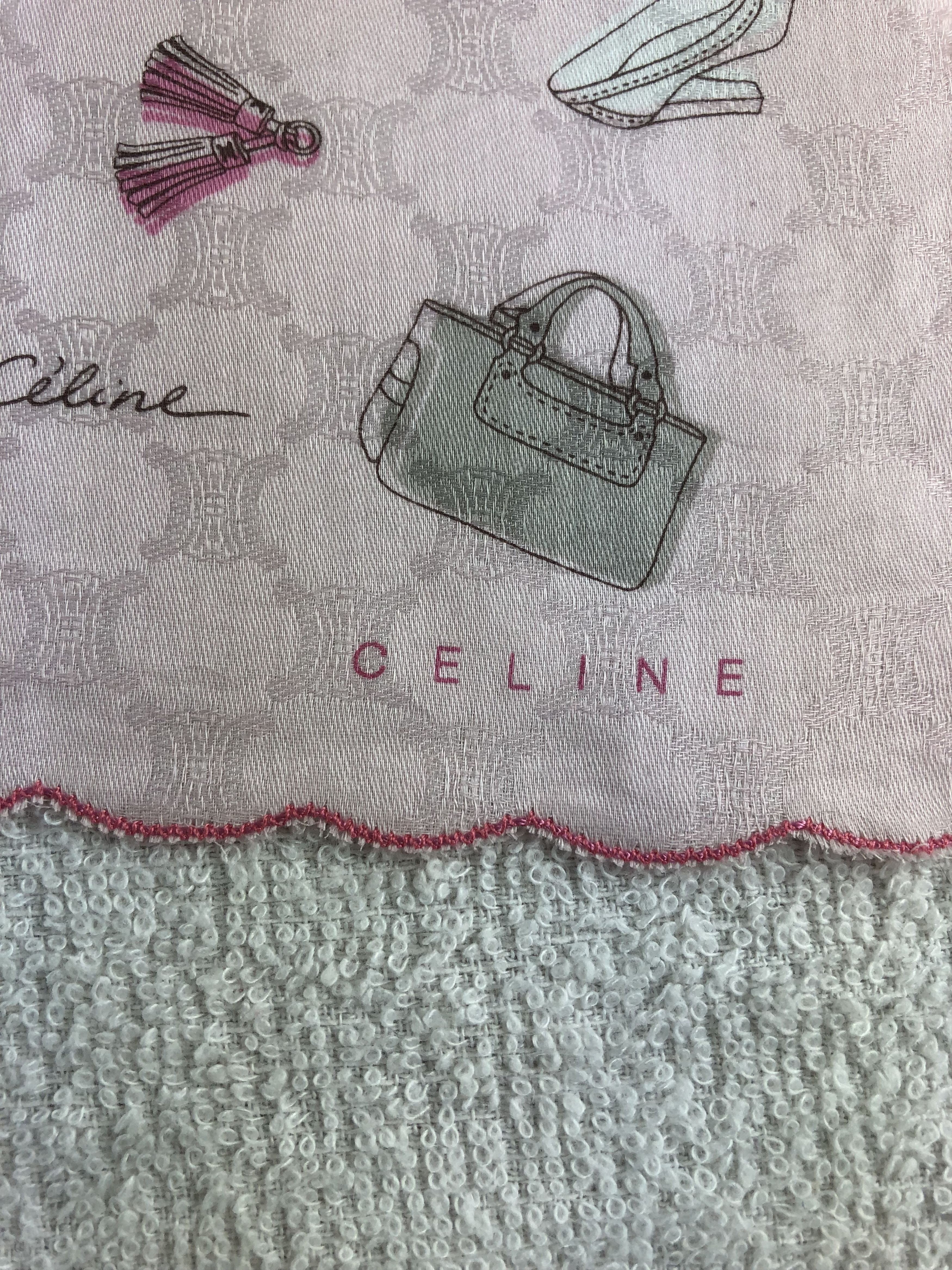 Celine Celine Handkerchief / Bandana / Neckerchief C294 Size ONE SIZE - 5 Thumbnail