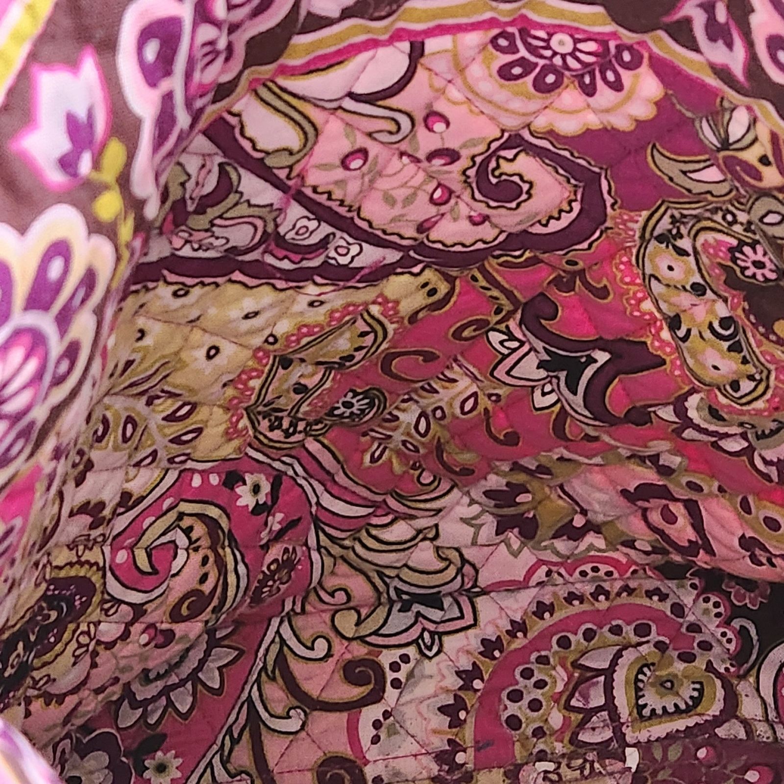 Other Vintage Vera Bradley Pink Purple Floral Purse Size ONE SIZE - 6 Thumbnail