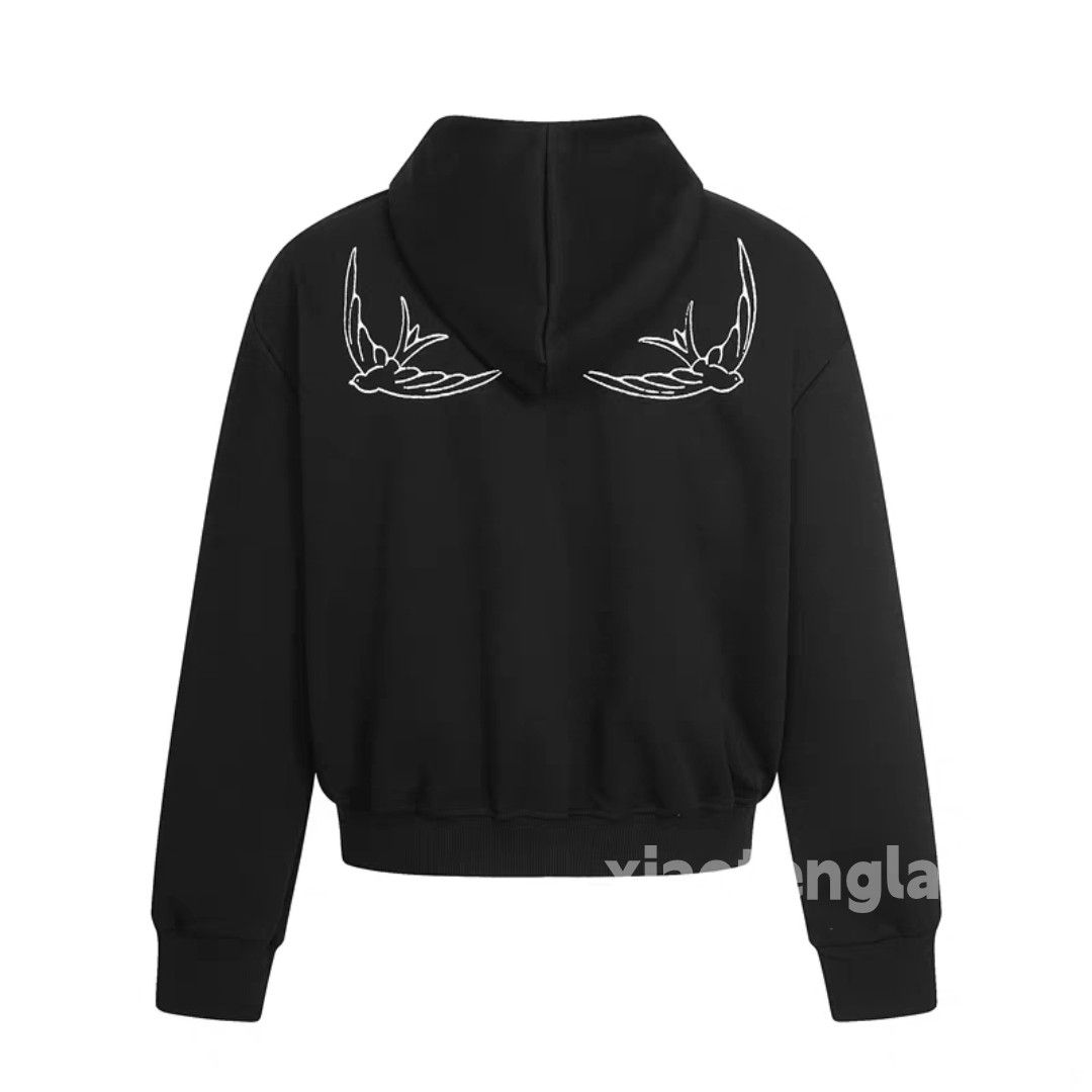 Vintage Unisex utility punk yuppie skate hiphop pattern hoodie Size US XL / EU 56 / 4 - 2 Thumbnail