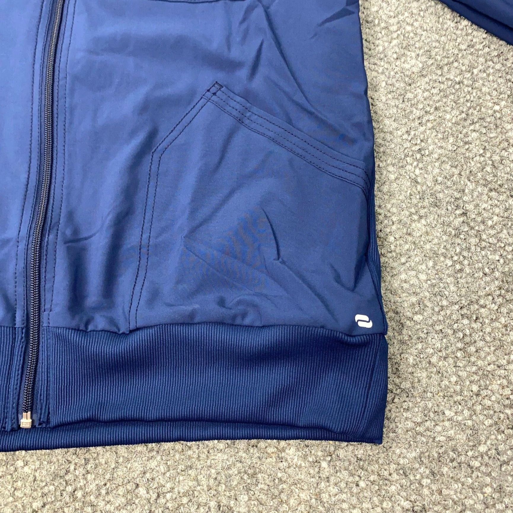 Vintage VINTAGE Infinity Jacket Mens M Blue Lightweight Zip Stretch PROTX2X NWT Size US M / EU 48-50 / 2 - 4 Thumbnail