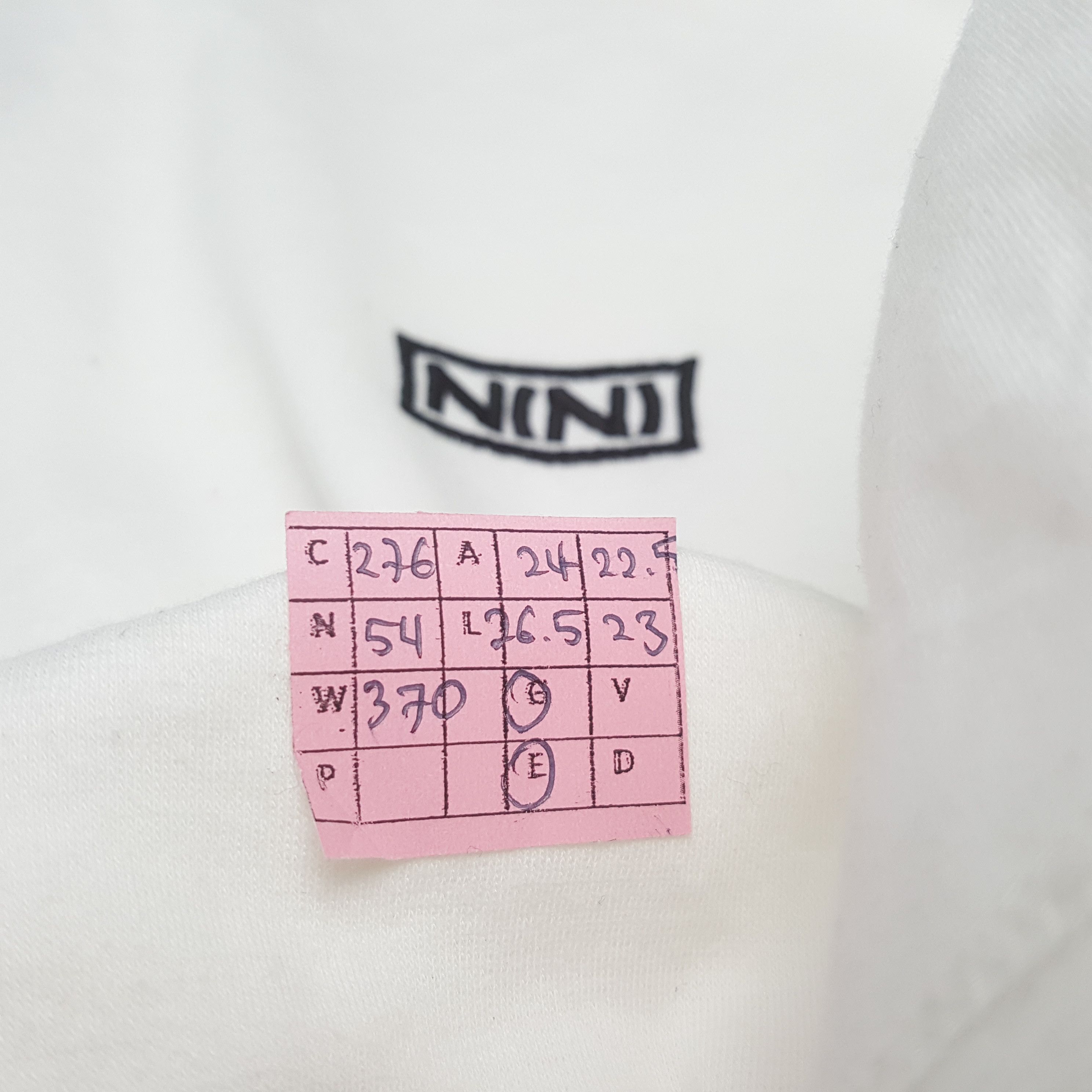 Japanese Brand × Number (N)ine × Vintage Number Nine Japanese Brand Custom Art Half Zipper Tshirt Size US XL / EU 56 / 4 - 8 Thumbnail