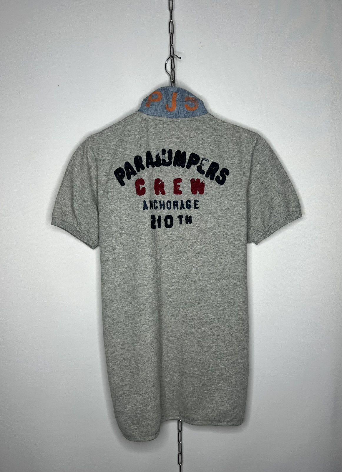 Parajumpers 🔥 Parajumpers Vintage Polo Big Logo USA Streetwear Y2K 🔥 Size US M / EU 48-50 / 2 - 1 Thumbnail