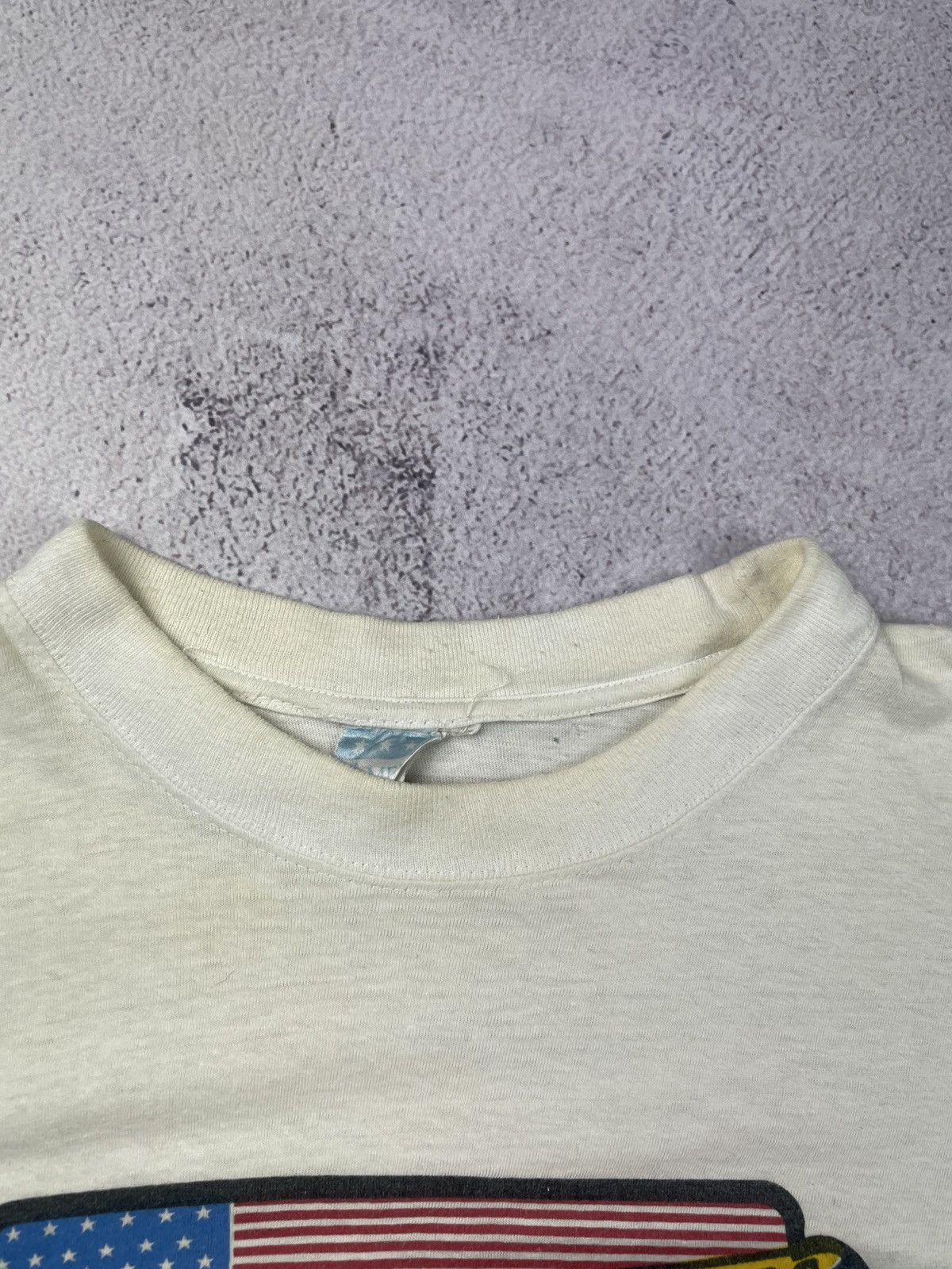 Band Tees × Vintage Vintage Big Foot Stuntmen Shirt 90s USA M Distressed Stained Size US M / EU 48-50 / 2 - 11 Thumbnail