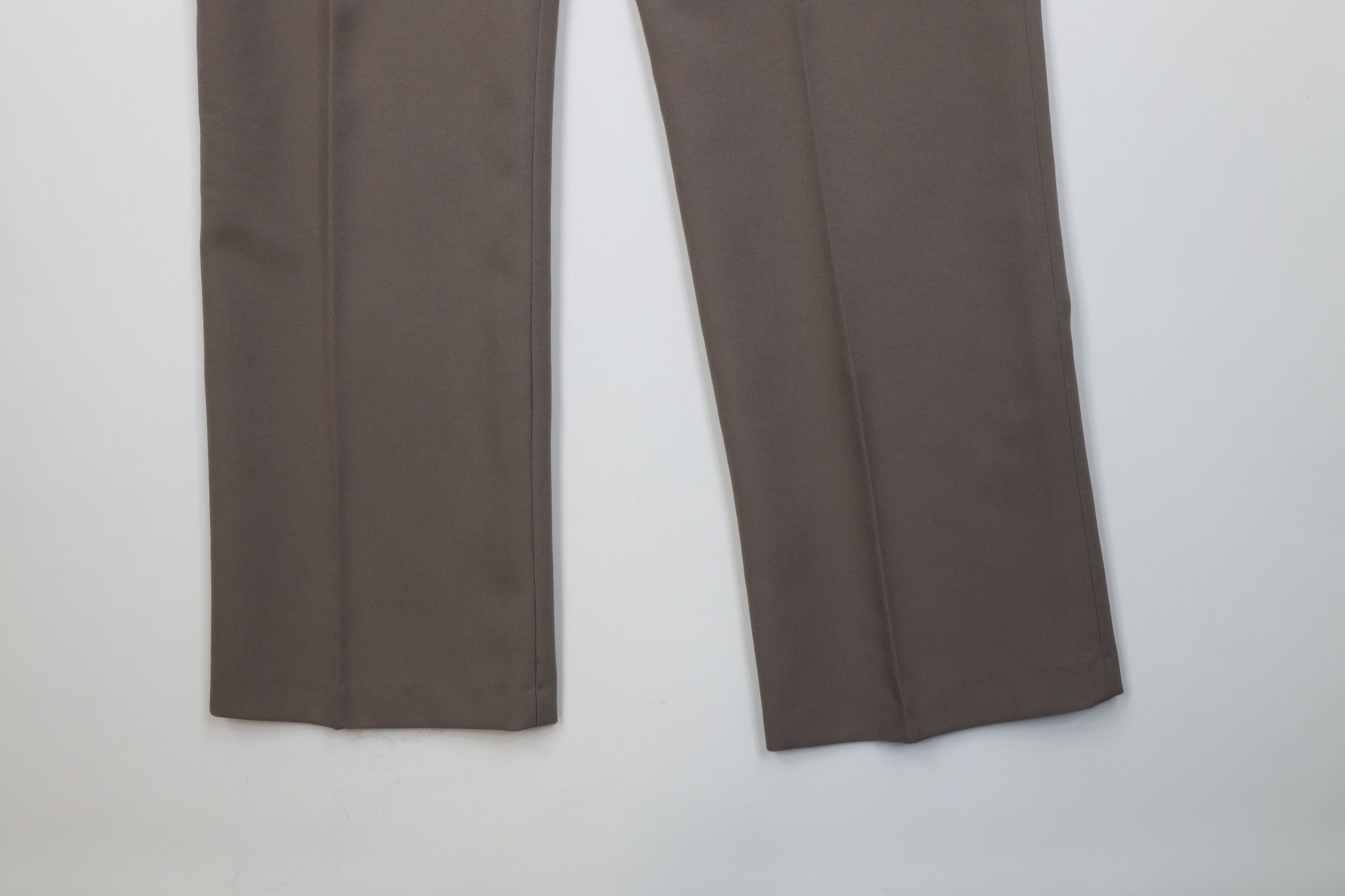 Vintage Vintage 70s Streetwear Flared Wide Leg Chino Pants Gray USA Size US 36 / EU 52 - 13 Thumbnail
