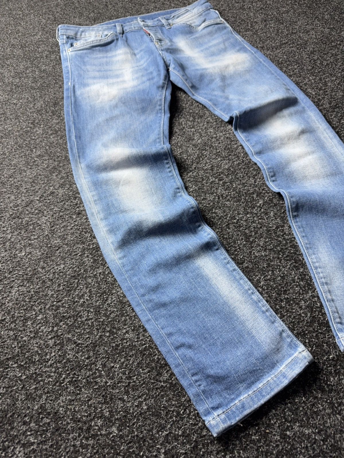 Dsquared2 Luxury Y2K Distressed Dsquared2 skinny denim pants jeans Size US 30 / EU 46 - 2 Thumbnail