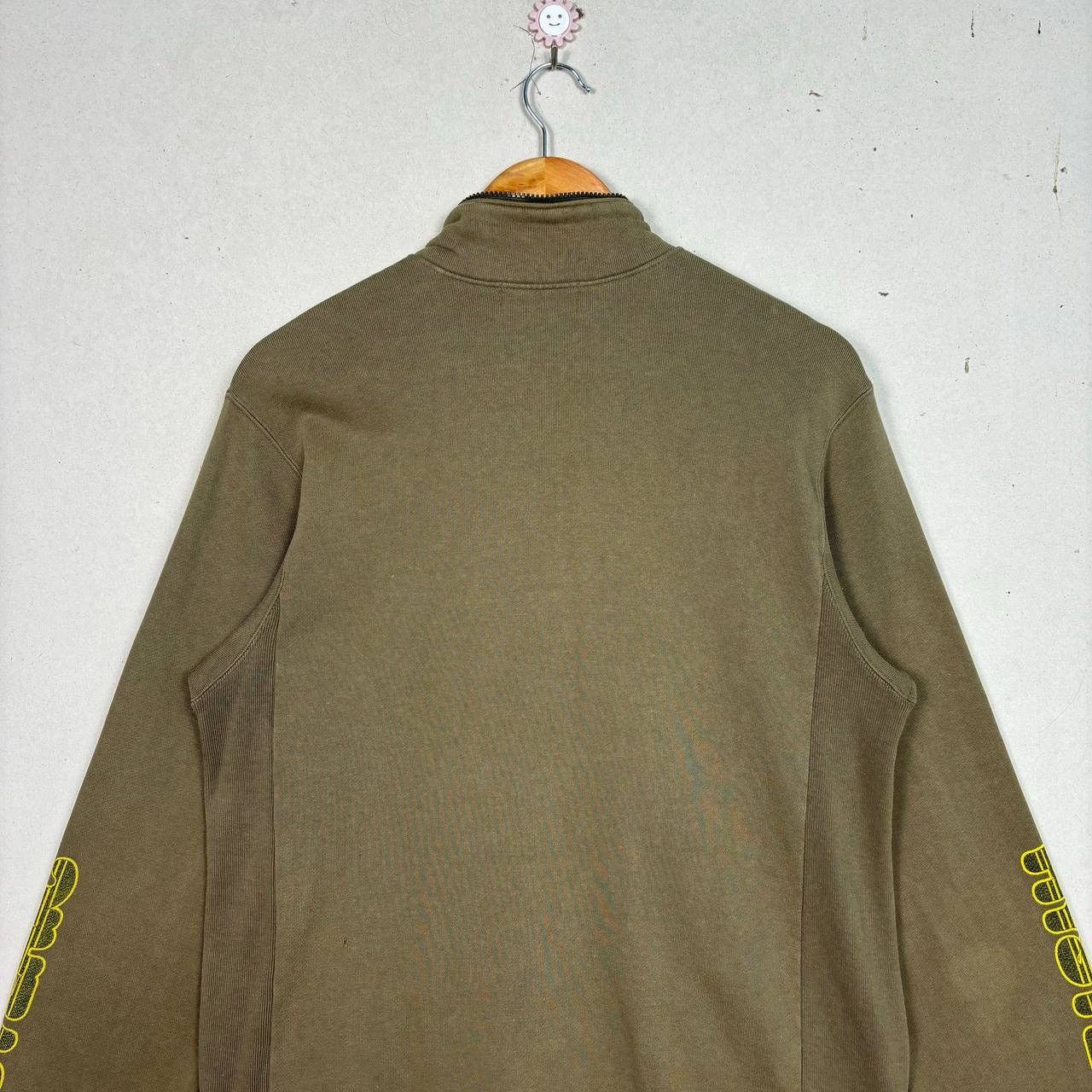 Hysteric Glamour Hysteric Glamour Vintage Girl Zip Sweatshirt Olive S/M Size US M / EU 48-50 / 2 - 4 Thumbnail
