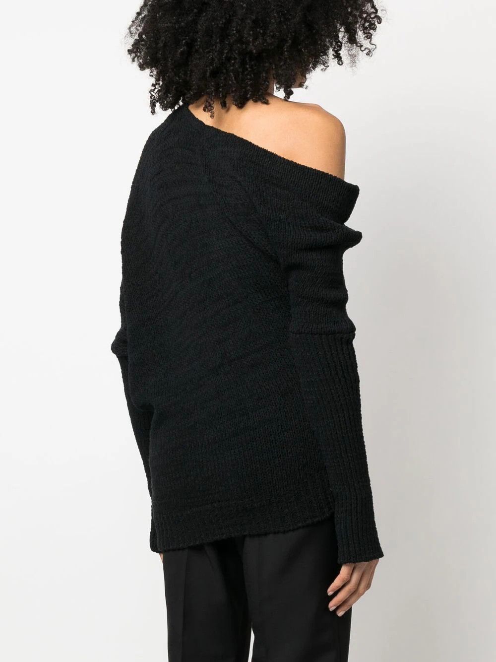 Tom Ford o1loc1c0724 MAK1079 Sweater in Black Size XS / US 0-2 / IT 36-38 - 4 Thumbnail