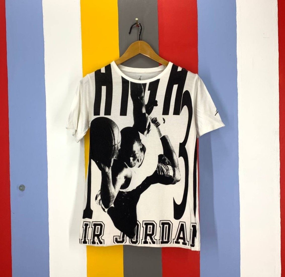 Jordan Brand AIR JORDAN Full Print T Shirt #1837/08 Size US M / EU 48-50 / 2 - 1 Thumbnail