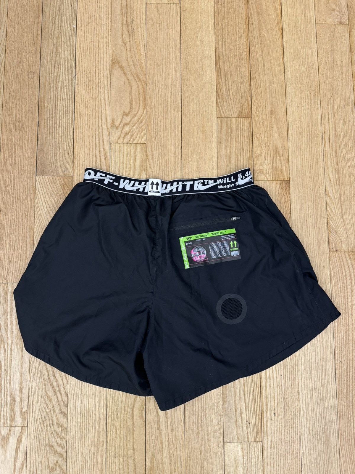 Nike × Off-White Nike Off White Running Short Size US 36 / EU 52 - 2 Thumbnail