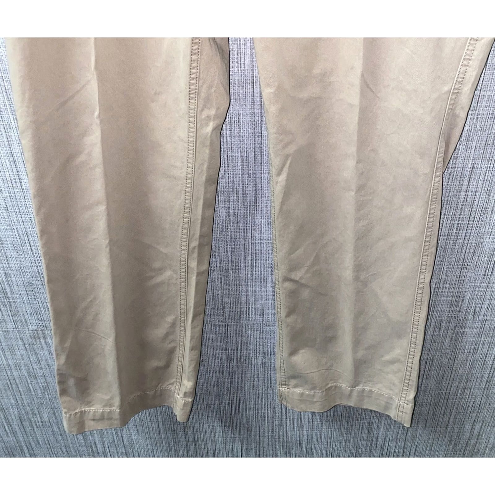 Cremieux Cremieux Mens Beige Straight Fit Casual Pants Size 38 X 29 NWT Size US 38 / EU 54 - 3 Thumbnail