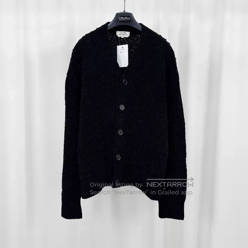 Hermes Hermes Exclusive Mulberry Silk Knit Cardigan Size US L / EU 52-54 / 3 - 1 Thumbnail