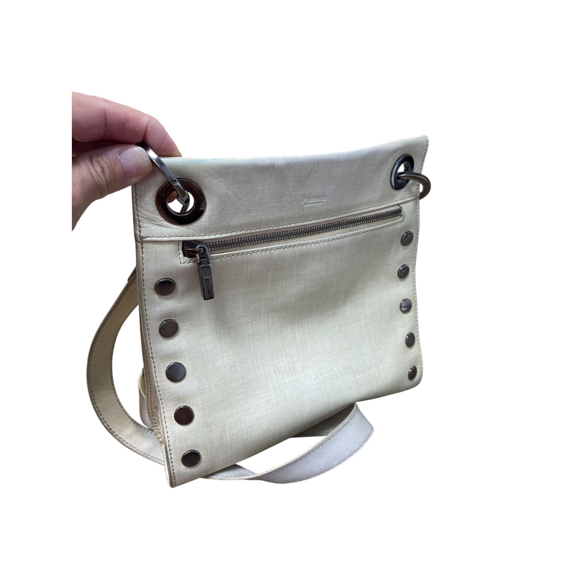 HAMMITT Hammitt womans tan beige leather crossbody handbag SKU 9445 Size ONE SIZE - 14 Thumbnail