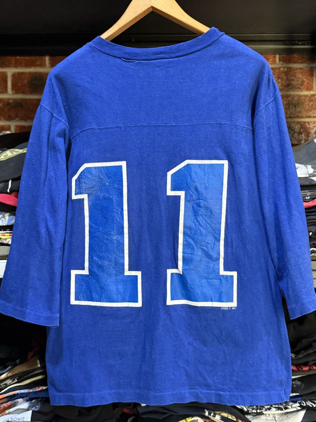 Logo 7 Vintage 90s RAMS NFL Logo 7 Jersey Tee Size US L / EU 52-54 / 3 - 2 Thumbnail