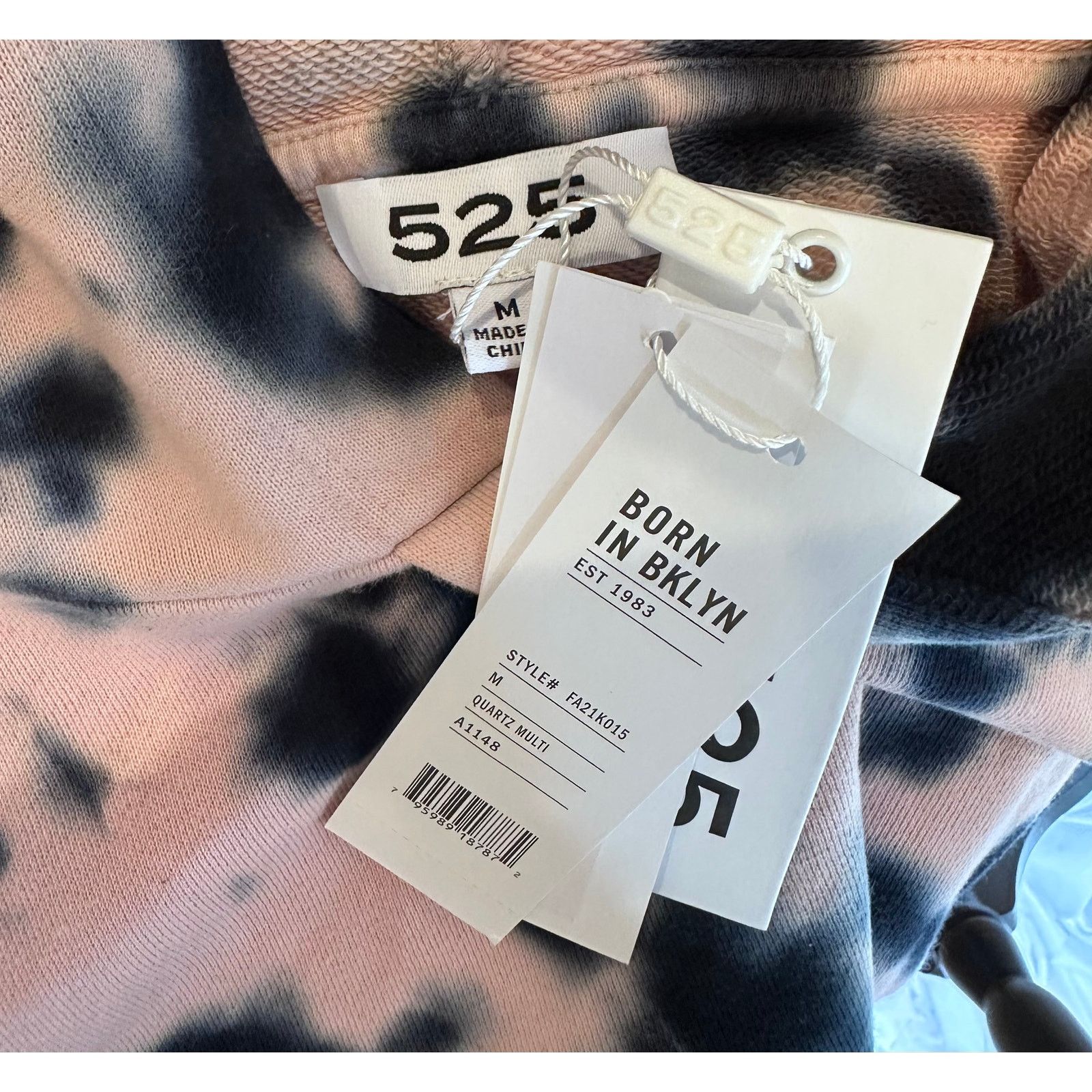 Other 525 America French Terry Hoodie & Joggers Pink Black XS Size XS / US 0-2 / IT 36-38 - 10 Thumbnail