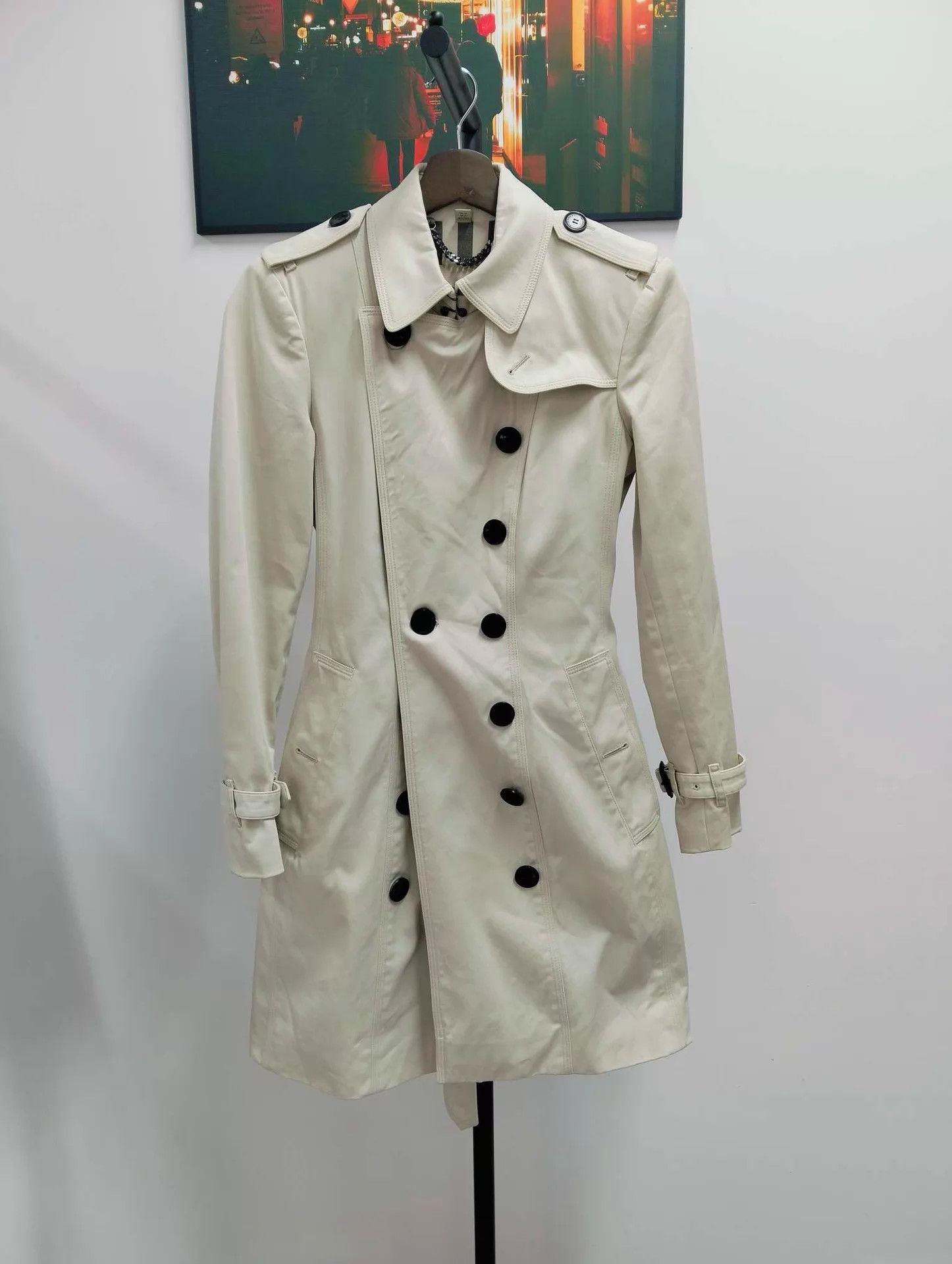 Burberry BURBERRY mid-length coat UK4 95 New Size XS / US 0-2 / IT 36-38 - 1 Thumbnail