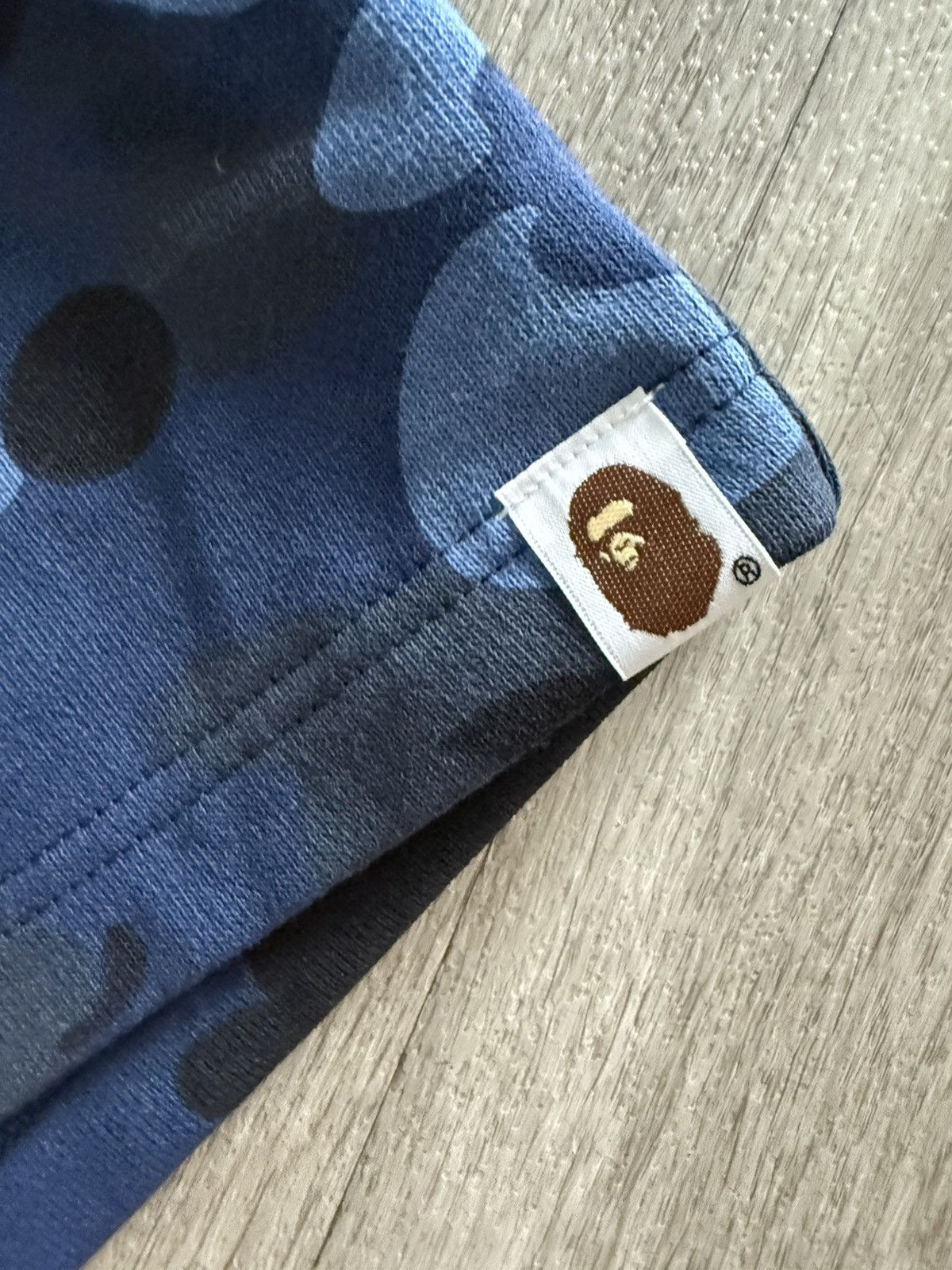 Bape Bape blue camo shark shorts Size US 28 / EU 44 - 2 Thumbnail