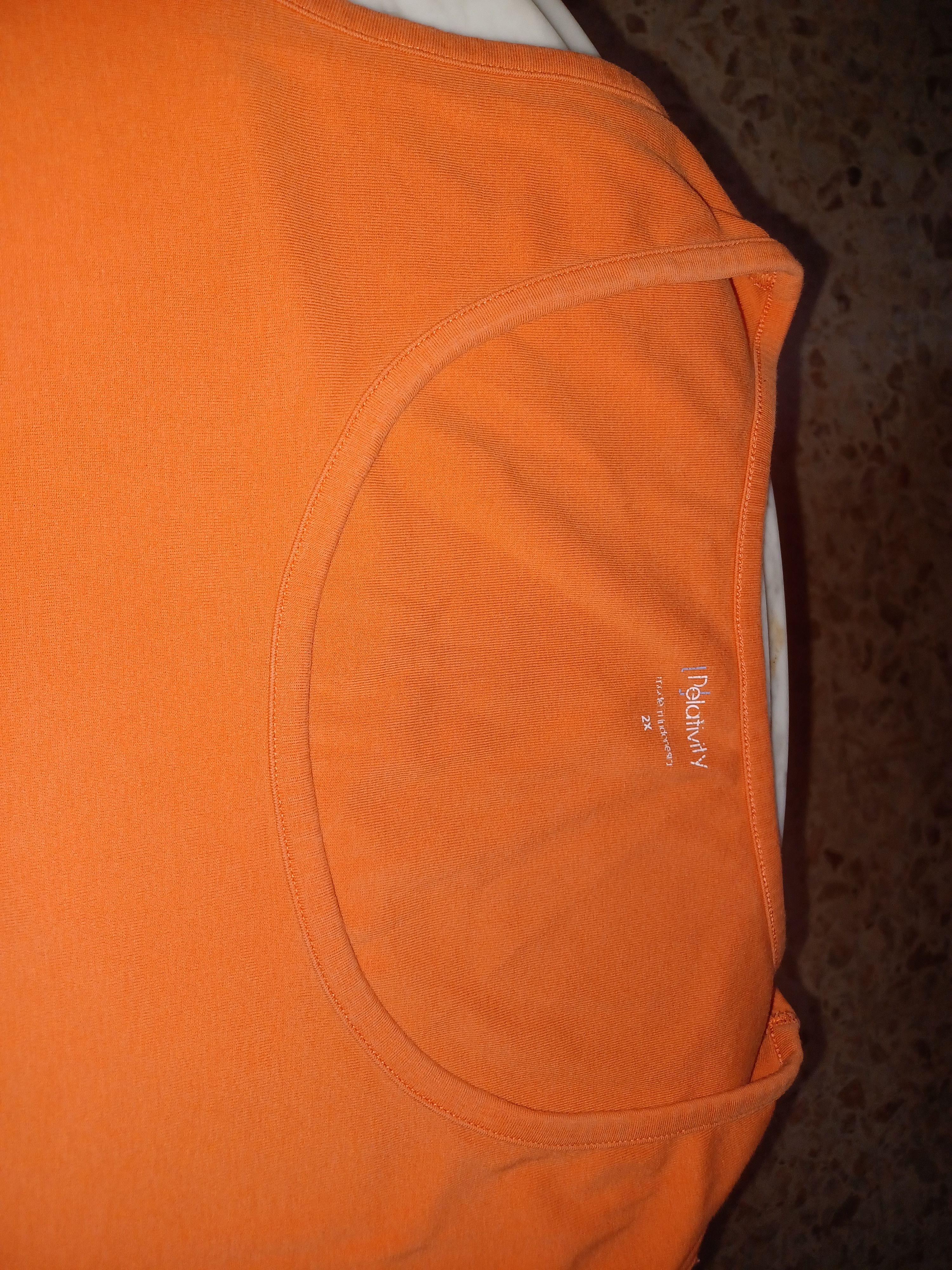 Other Relativity Women's Tank Top 2X Orange Size XXL / US 16-18 / IT 52-54 - 3 Thumbnail
