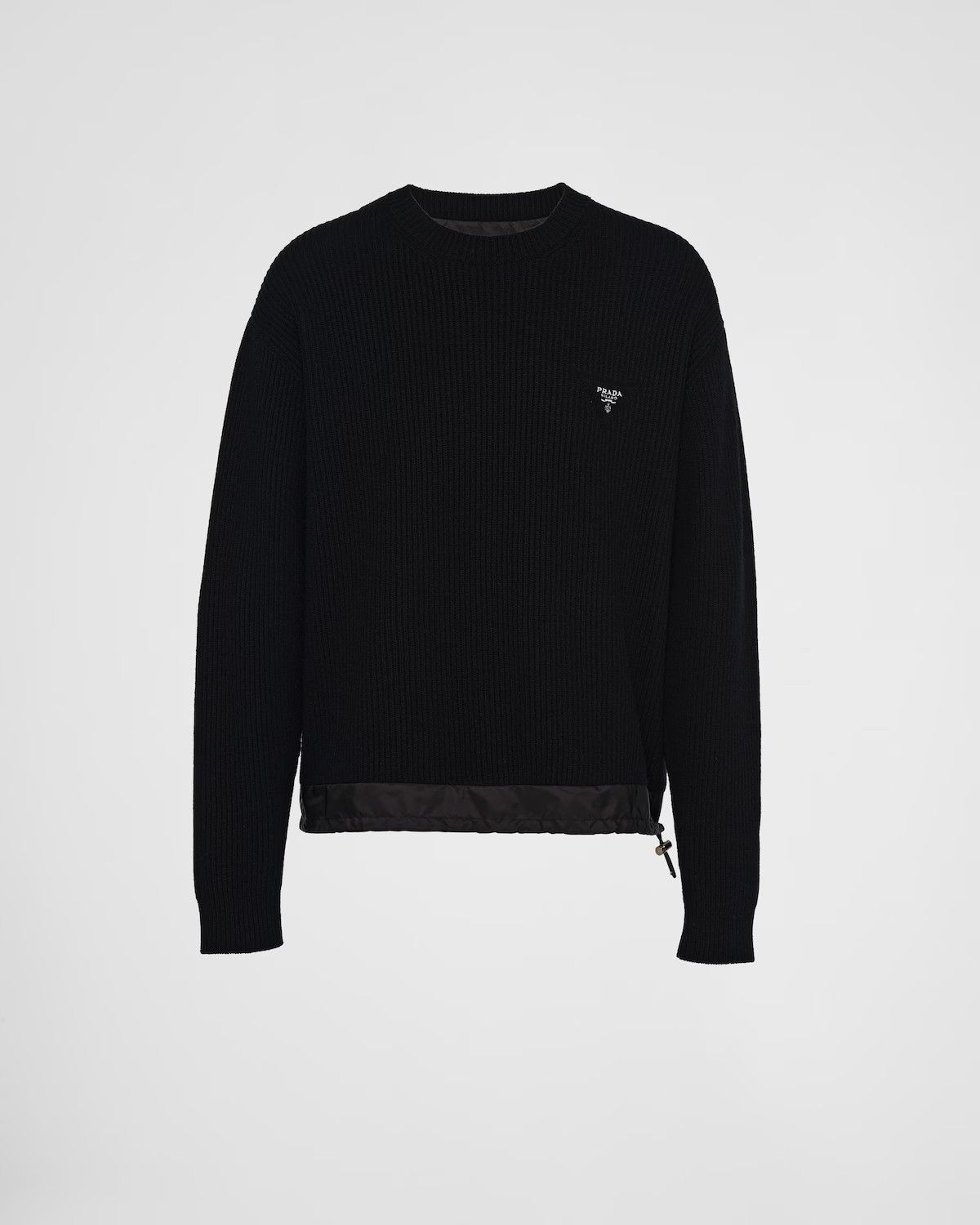 PRADA zip long sleeve tops sweater