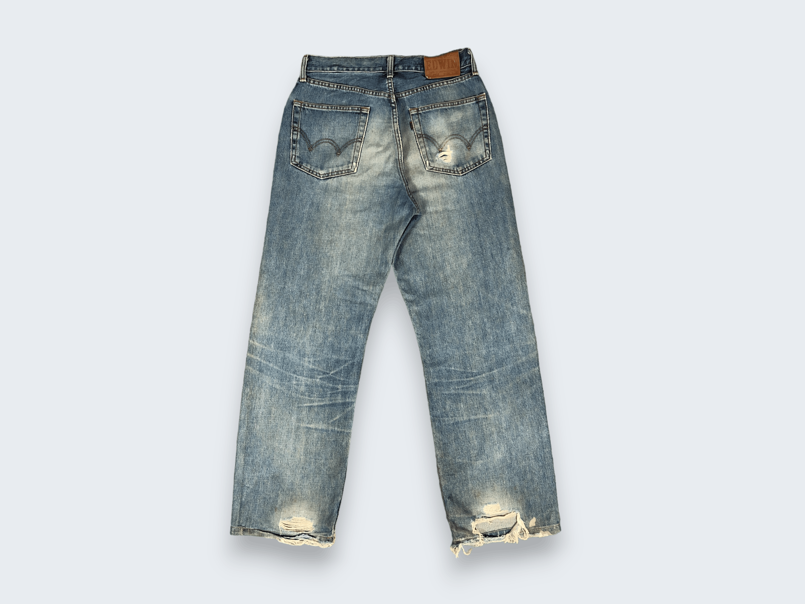 Edwin × Vintage Vintage Edwin 503 Regular Jeans L1196 Size US 29 - 4 Thumbnail