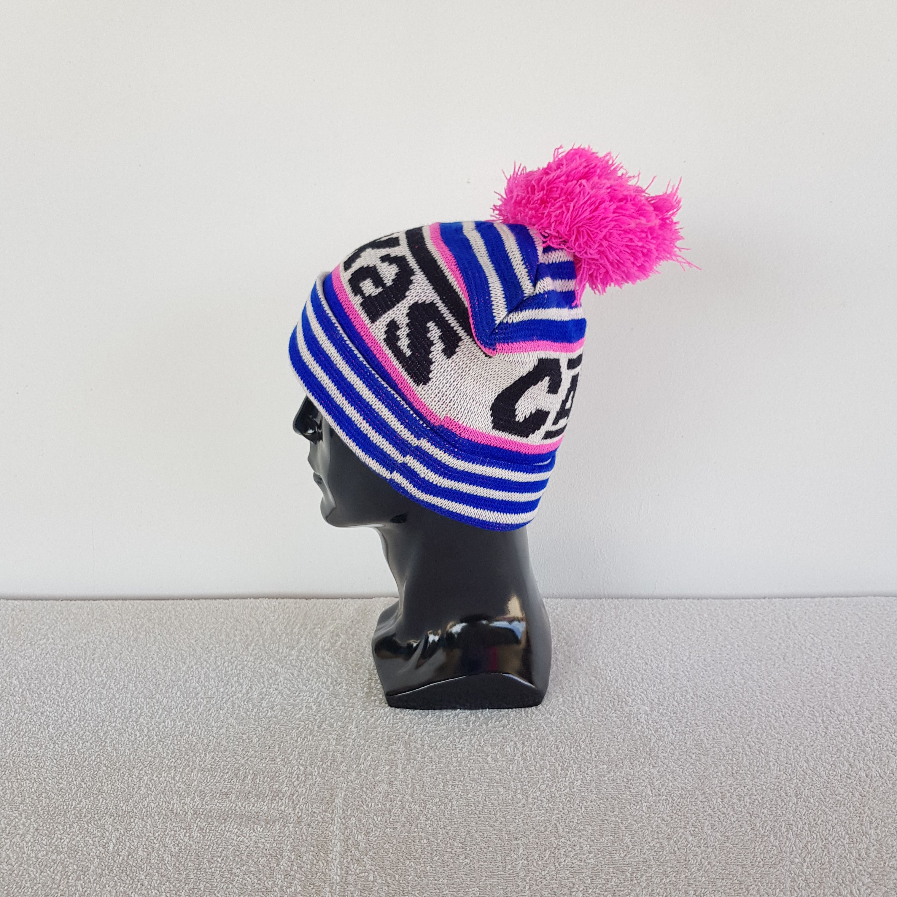 Japanese Brand NWT Vintage Texas Cute Beanie Pom Pom Snow Caps Ski Hats. Size ONE SIZE - 5 Thumbnail