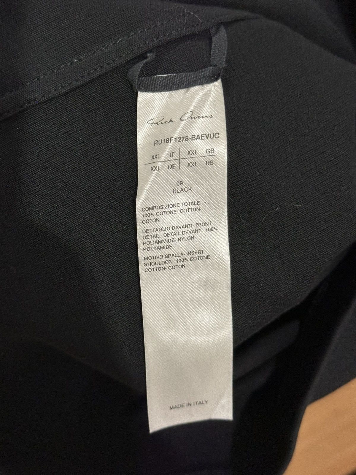 Rick Owens Rick Owens 18FW sisyphus Long sleeve Size US XXL / EU 58 / 5 - 4 Thumbnail