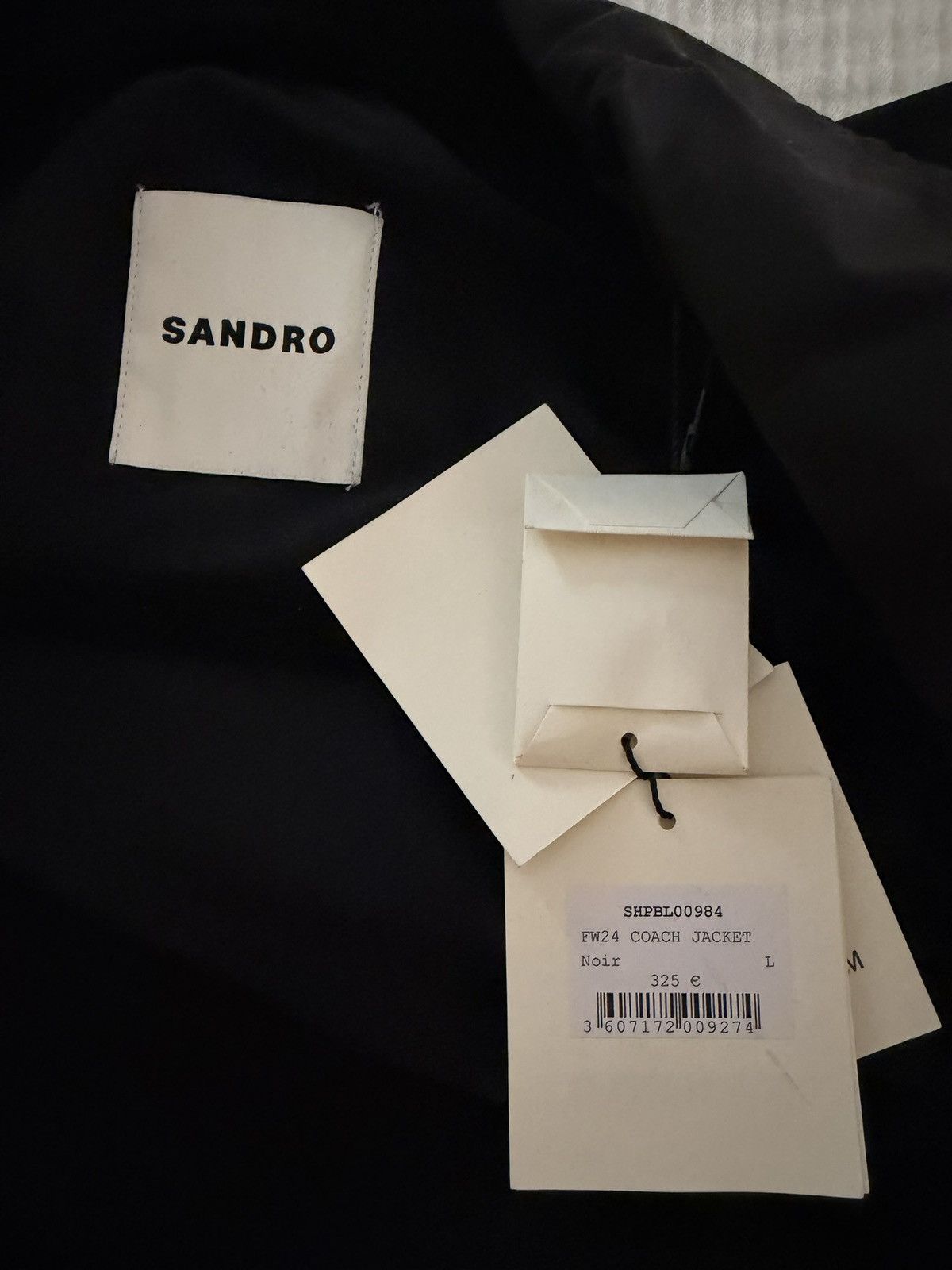 Sandro Sandro Lightweight Jacket Size US L / EU 52-54 / 3 - 4 Thumbnail