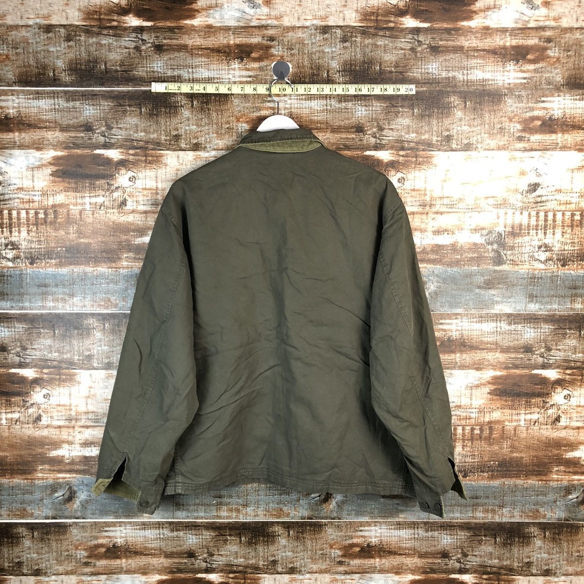 Other United Green military Bombers Jacket #A2197 Size US L / EU 52-54 / 3 - 13 Thumbnail