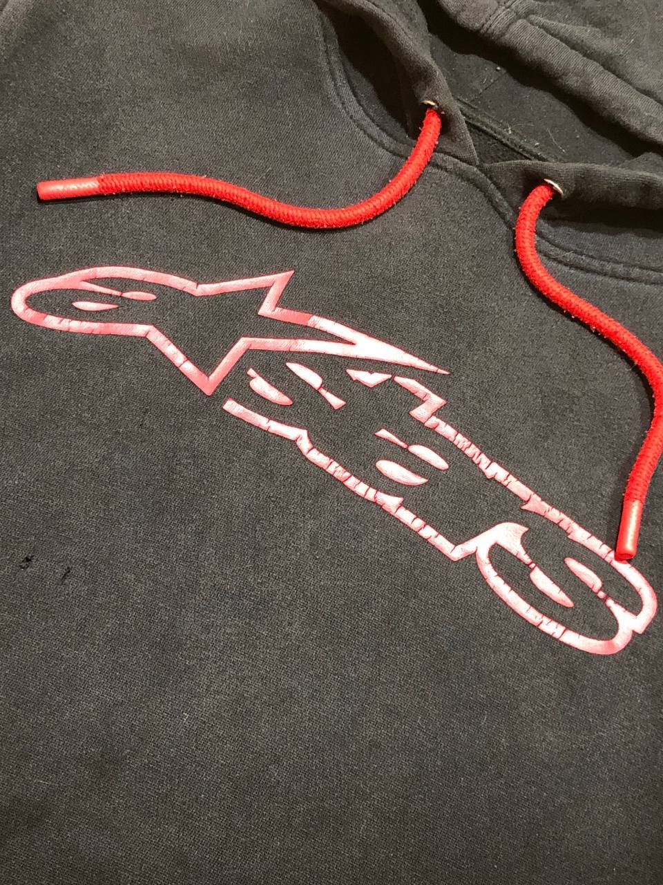 Alpinestars Big Print Hoodie Alpinestars Y2K Vintage Logo Size US M / EU 48-50 / 2 - 5 Thumbnail