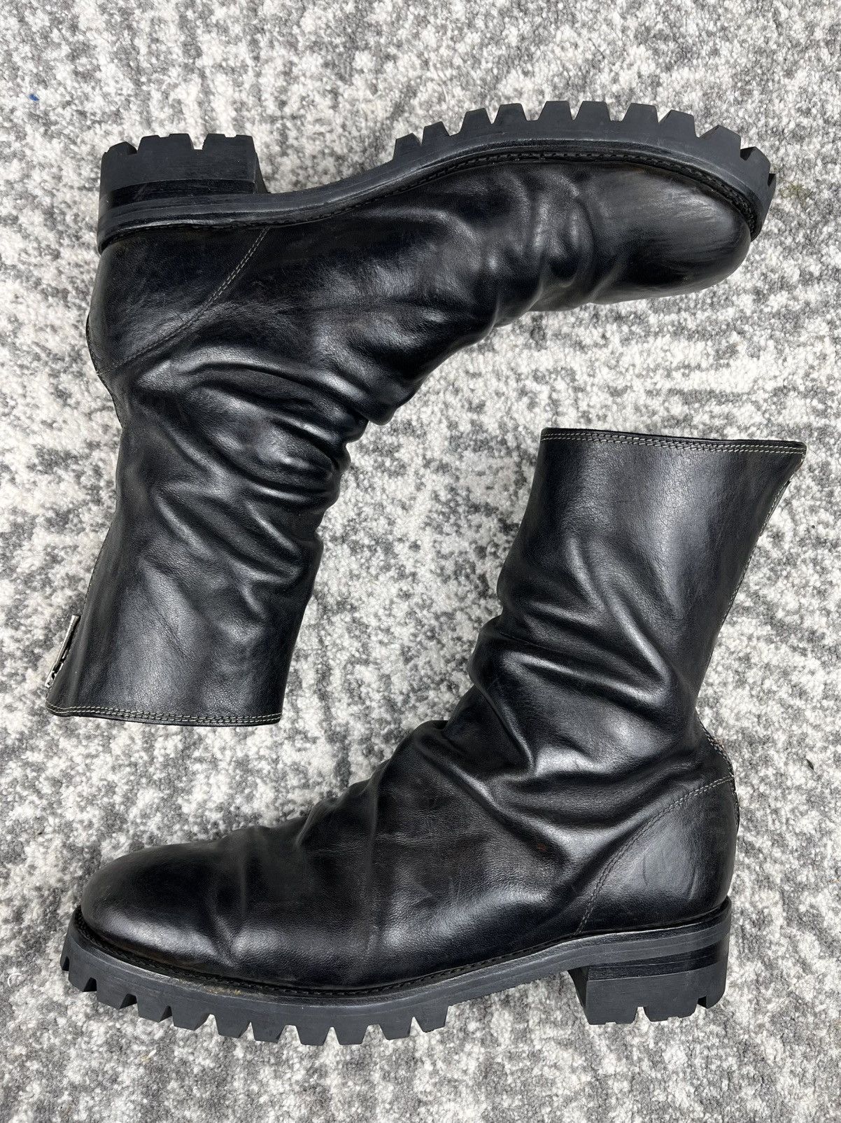 Guidi Guidi Vibram Sole Backzip Leather Boots Size US 9 / EU 42 - 3 Thumbnail