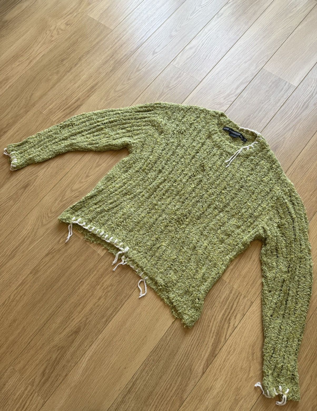 Andersson Bell ANDERSSON BELL Green Ollen Sweater Size US XL / EU 56 / 4 - 3 Thumbnail