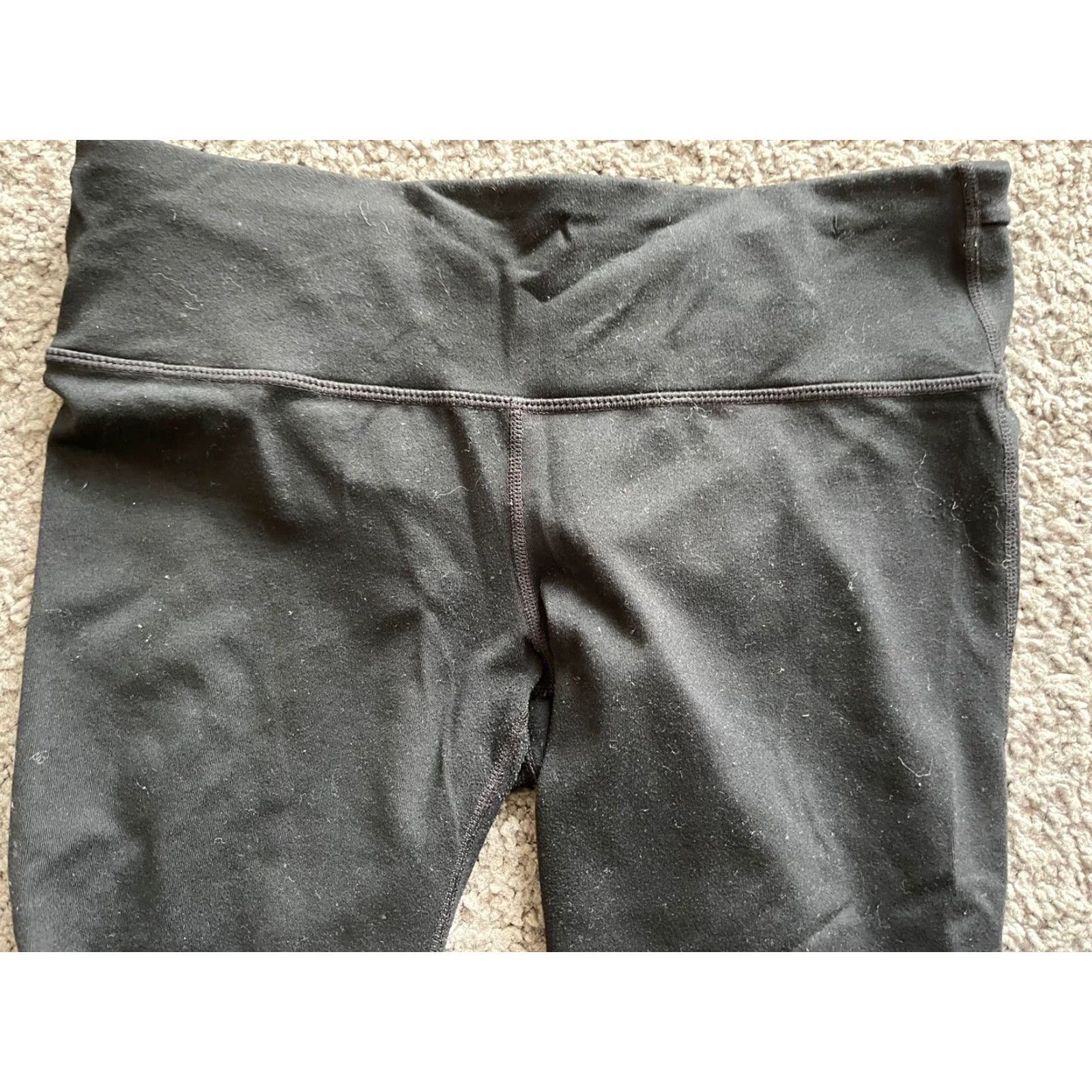 Gap GapFit GFast Black Solid Capri Leggings Pants Women's Size Medium Size 32" / US 10 / IT 46 - 2 Thumbnail