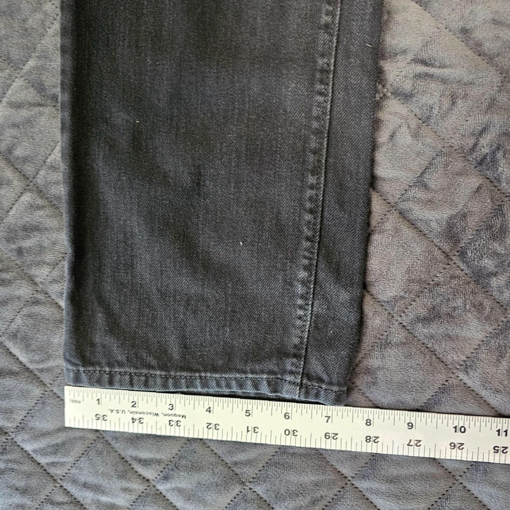 Old Navy Old Navy Premium Denim Jeans 30x30 Mens Mid Rise Slim Straight Dark Wash Blue Size US 30 / EU 46 - 7 Thumbnail