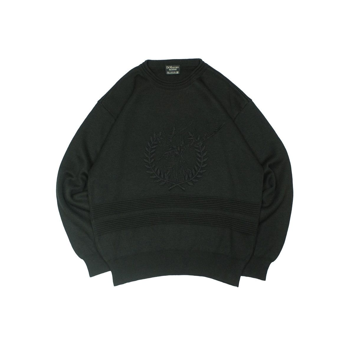 Vintage *NoTariff 90s DiMaggio Doubles Tonal Embroidered Sweatshirt Size US M / EU 48-50 / 2 - 1 Thumbnail