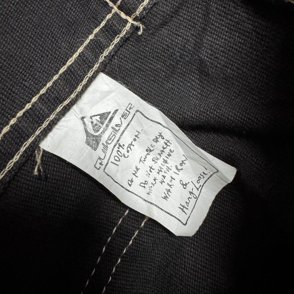 Quiksilver Vintage Quiksilver Denim Baggy Skater Pants Size US 31 - 20 Thumbnail