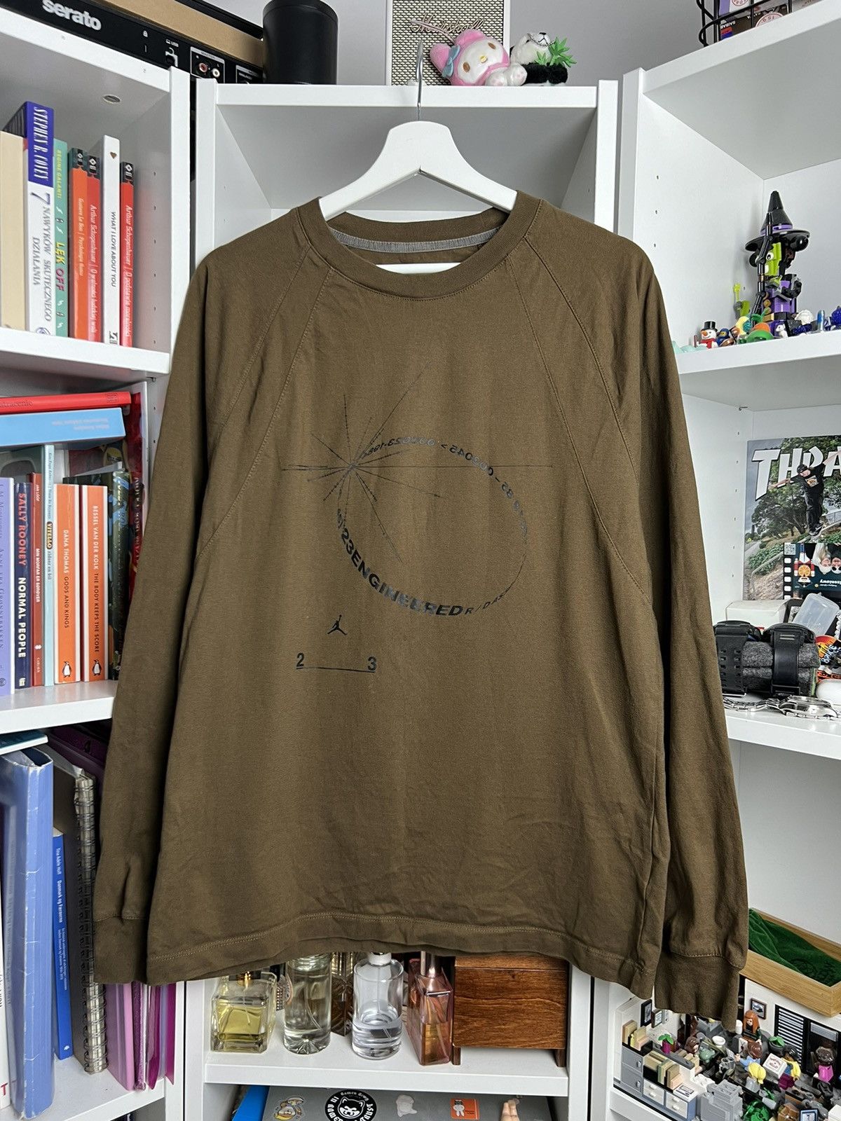 Jordan Brand × Nike Nike Jordan printed longsleeve t-shirt M NBA basketball y2k Size US M / EU 48-50 / 2 - 1 Thumbnail