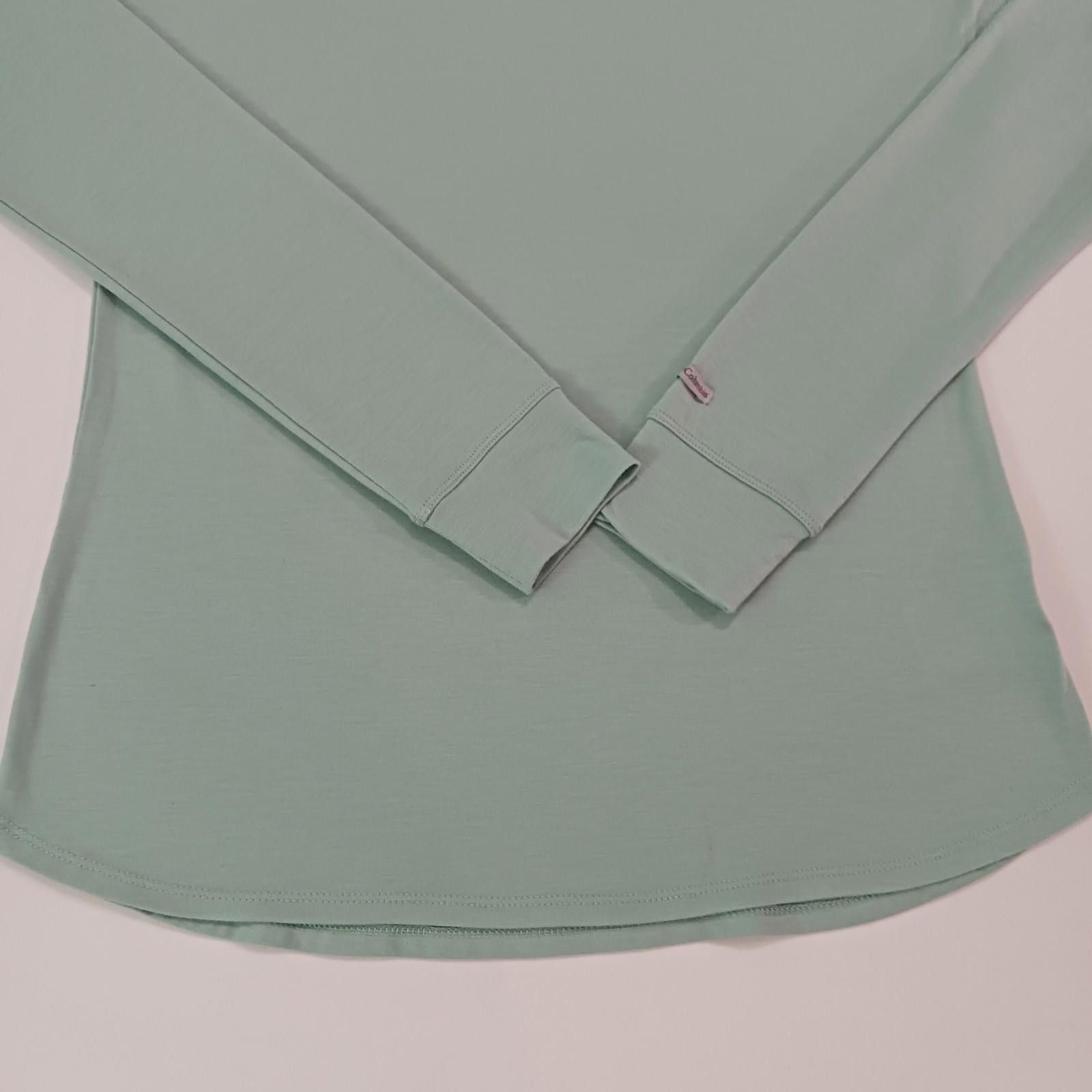 Columbia Columbia XK0873 Women’s Green Long Sleeve Pullover Shirt S Size S / US 4 / IT 40 - 12 Thumbnail