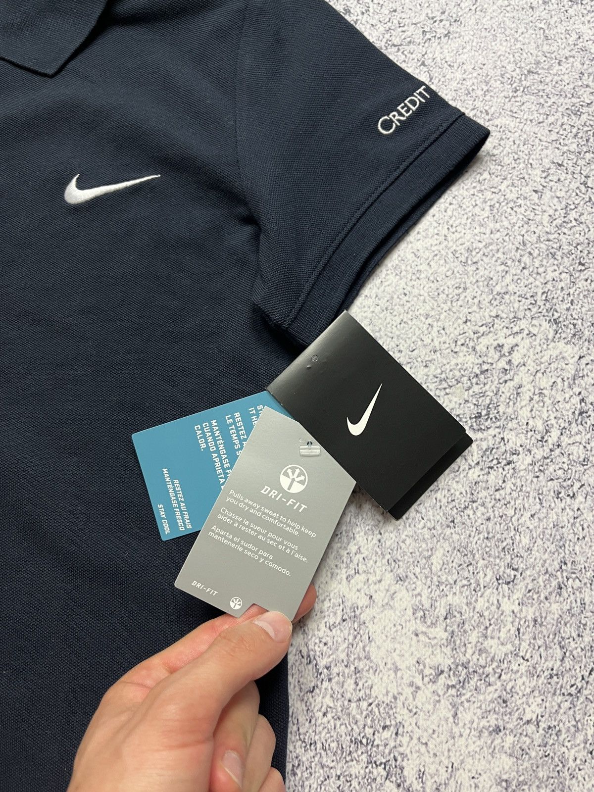 Nike × Vintage Roger Federer RF Nike Original Swiss Tennis Wmn’s Polo Shirt Size M / US 6-8 / IT 42-44 - 7 Thumbnail