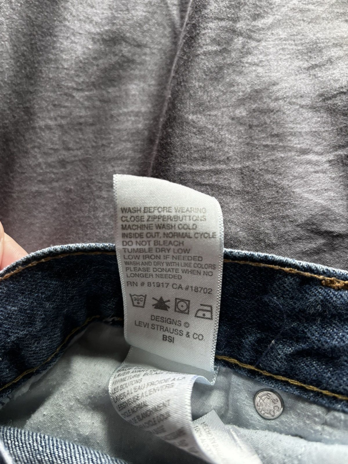 Levi's × Vintage Levis Vinatge 550 relaxed 33X28 Size US 33 - 8 Thumbnail