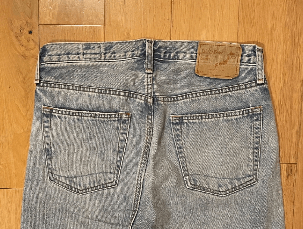 Orslow orSlow 105WZ 90's Denim Sky Blue Wash Size 2 Size 32" / US 10 / IT 46 - 5 Thumbnail