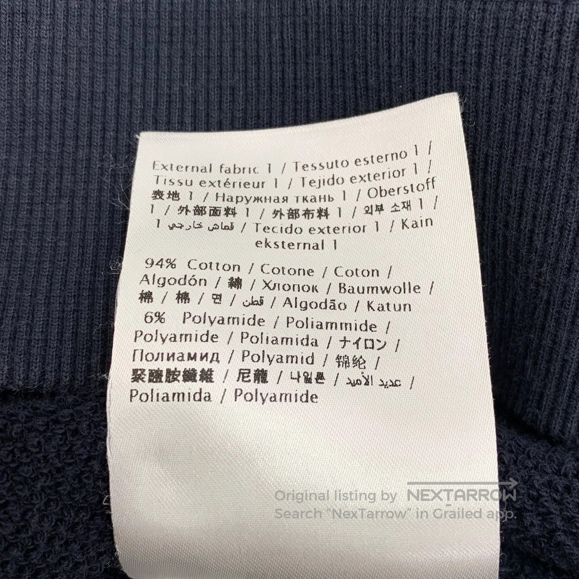 Valentino Valentino Blue Wheat Ear Letter Embroidery Cotton Sweatshir Size US S / EU 44-46 / 1 - 7 Thumbnail