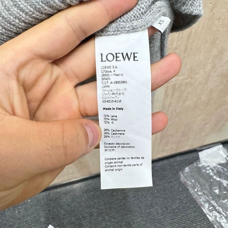 Loewe Loewe Colorful embroidered logo wool knit sweater Size XS / US 0-2 / IT 36-38 - 5 Thumbnail