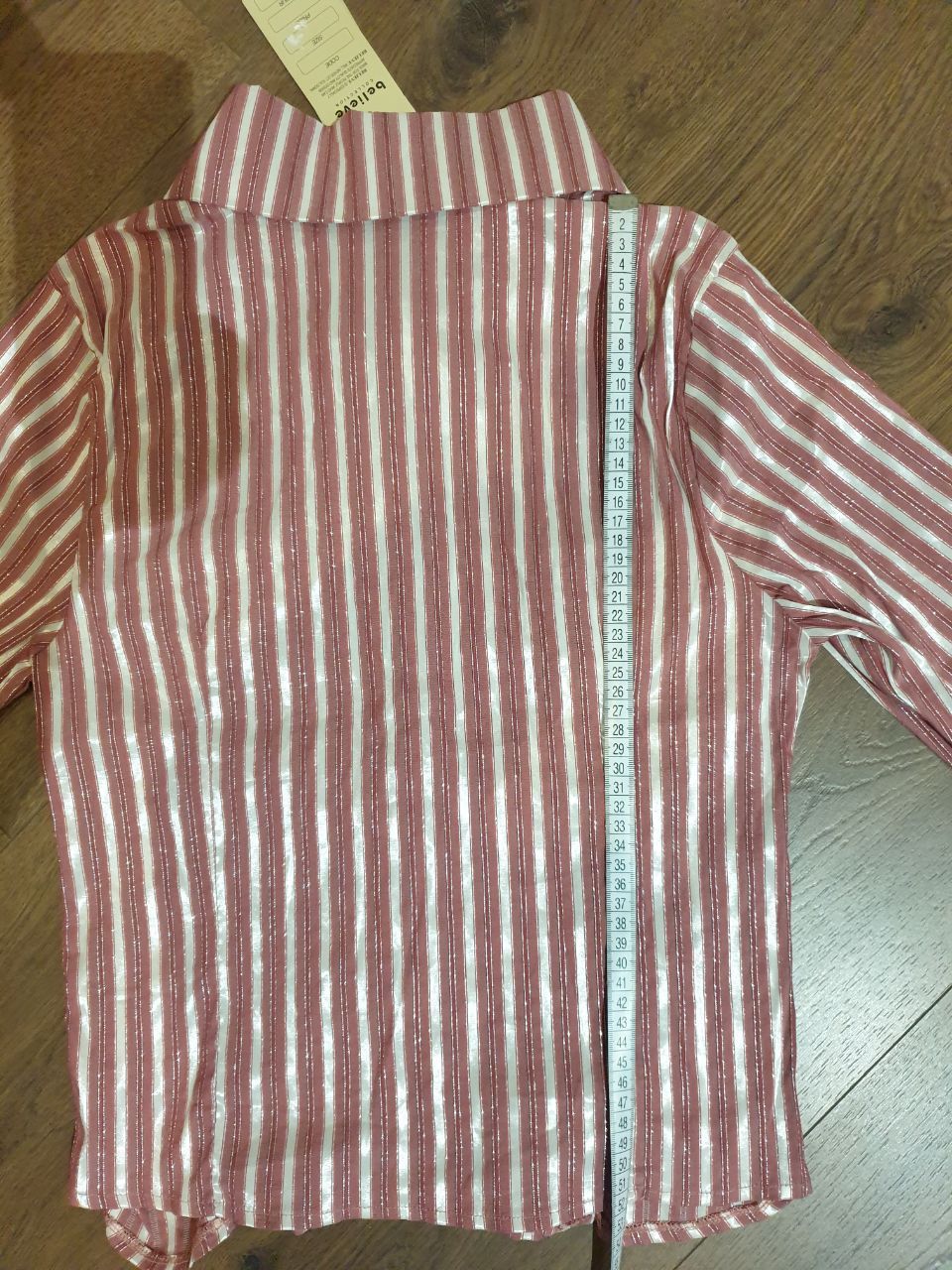 Other Womens Pink striped shirt sz M Size M / US 6-8 / IT 42-44 - 4 Thumbnail