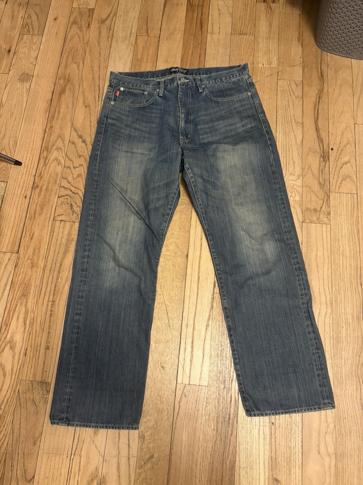 00s old stussy×rough and rugged denim36 Stussy Vintage Stussy Rough and Rugged Denim size 36 | Grailed