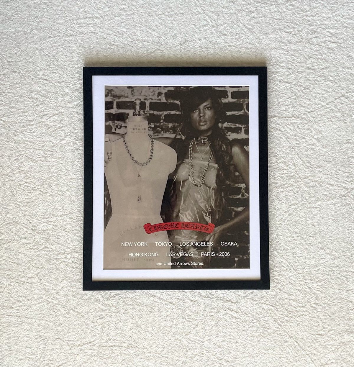 Chrome Hearts Chrome Hearts erotic vintage photo 9x11 Framed poster Size ONE SIZE - 1 Thumbnail