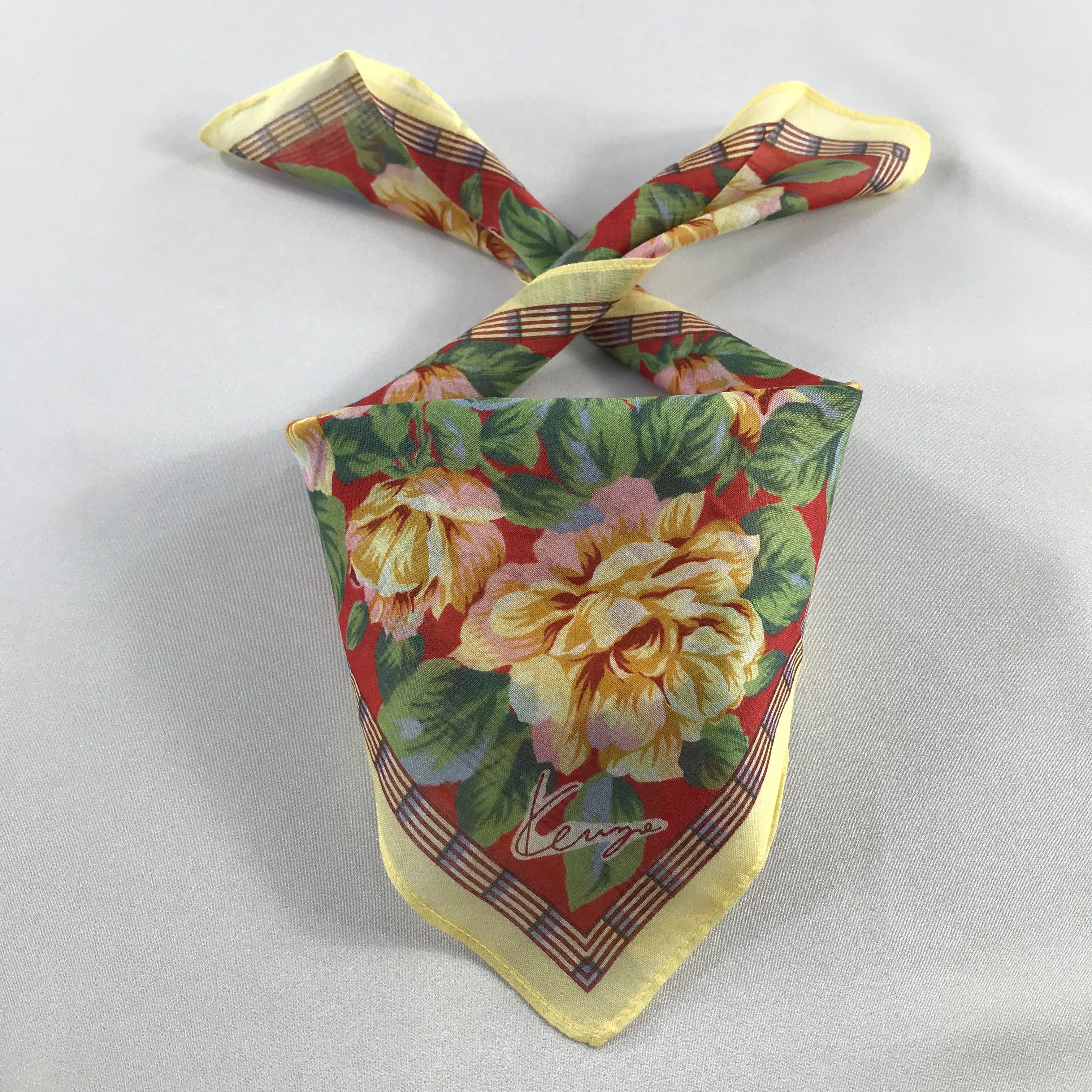 Kenzo Kenzo Handkerchief / Bandana / Neckerchief C526 Size ONE SIZE - 1 Thumbnail