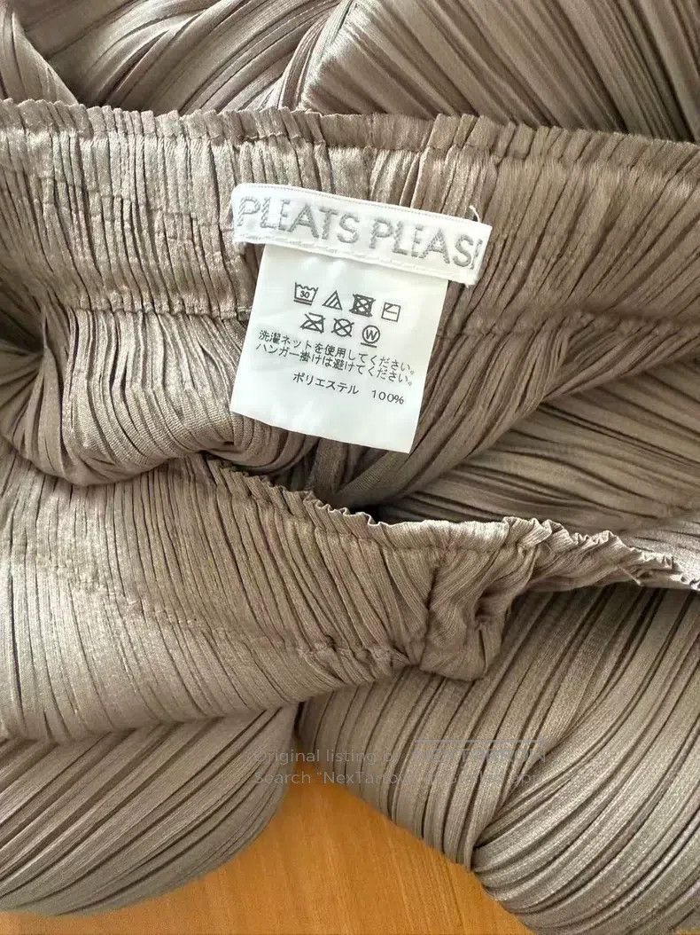 Issey Miyake Issey Miyake size:3 Moonlight Gold Disc Pants Size 22" - 3 Thumbnail