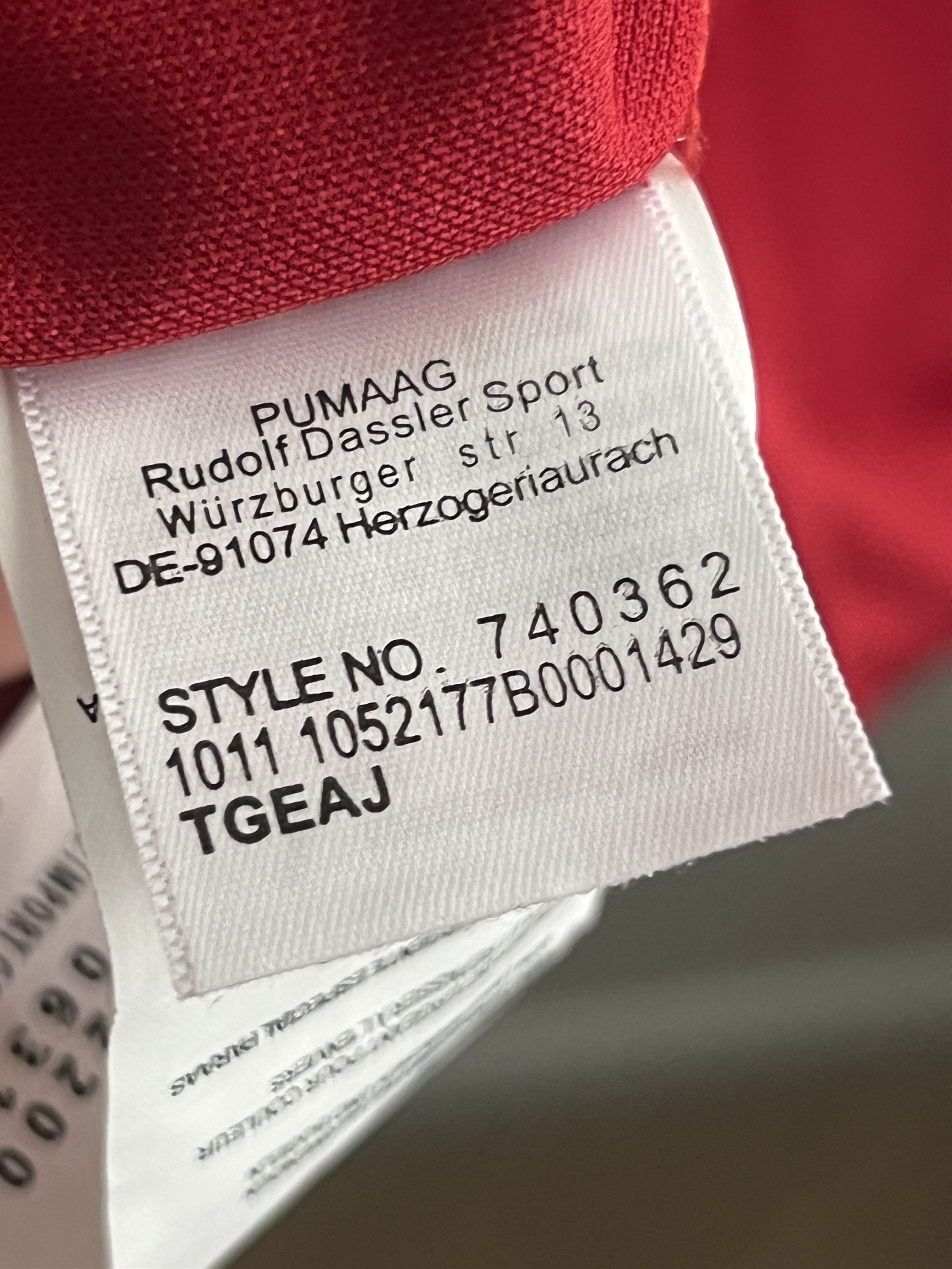 Puma × Vintage Soccer Jersey Puma FC Arsenal London 2017/18 Home Football Size US L / EU 52-54 / 3 - 13 Thumbnail