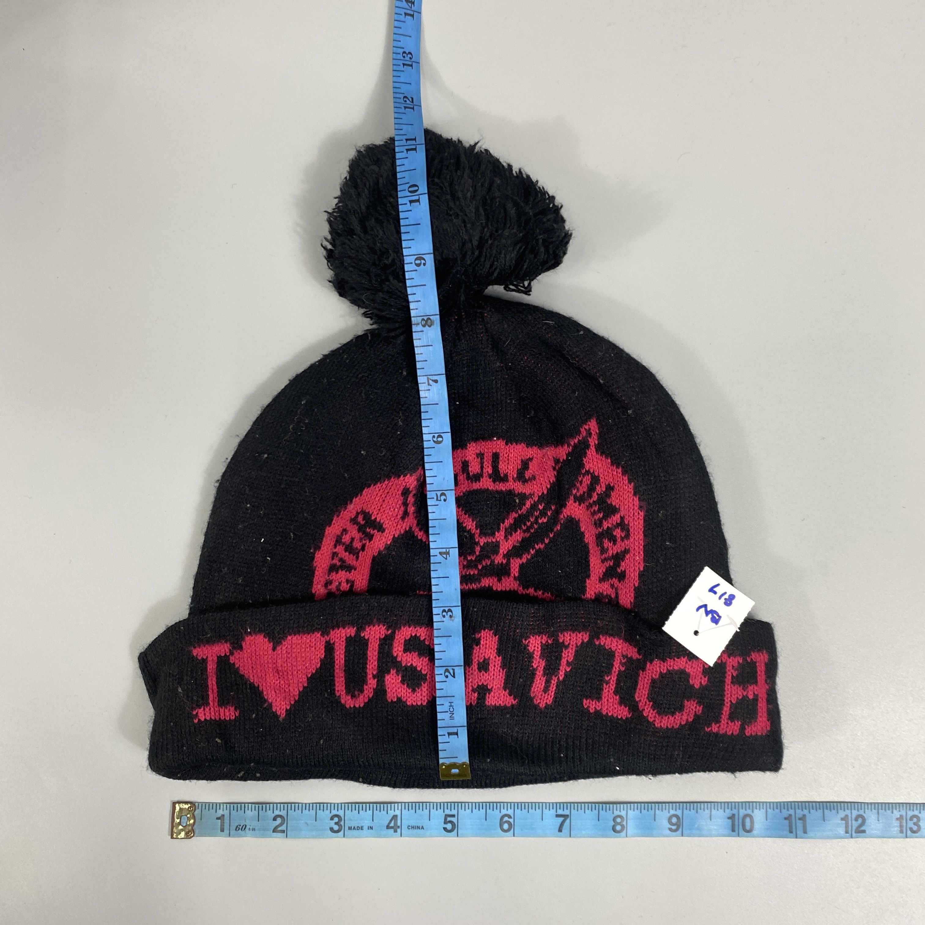 Japanese Brand MTV Usa Vich Snow Cap Beanie Hat-BN817 Size ONE SIZE - 6 Thumbnail