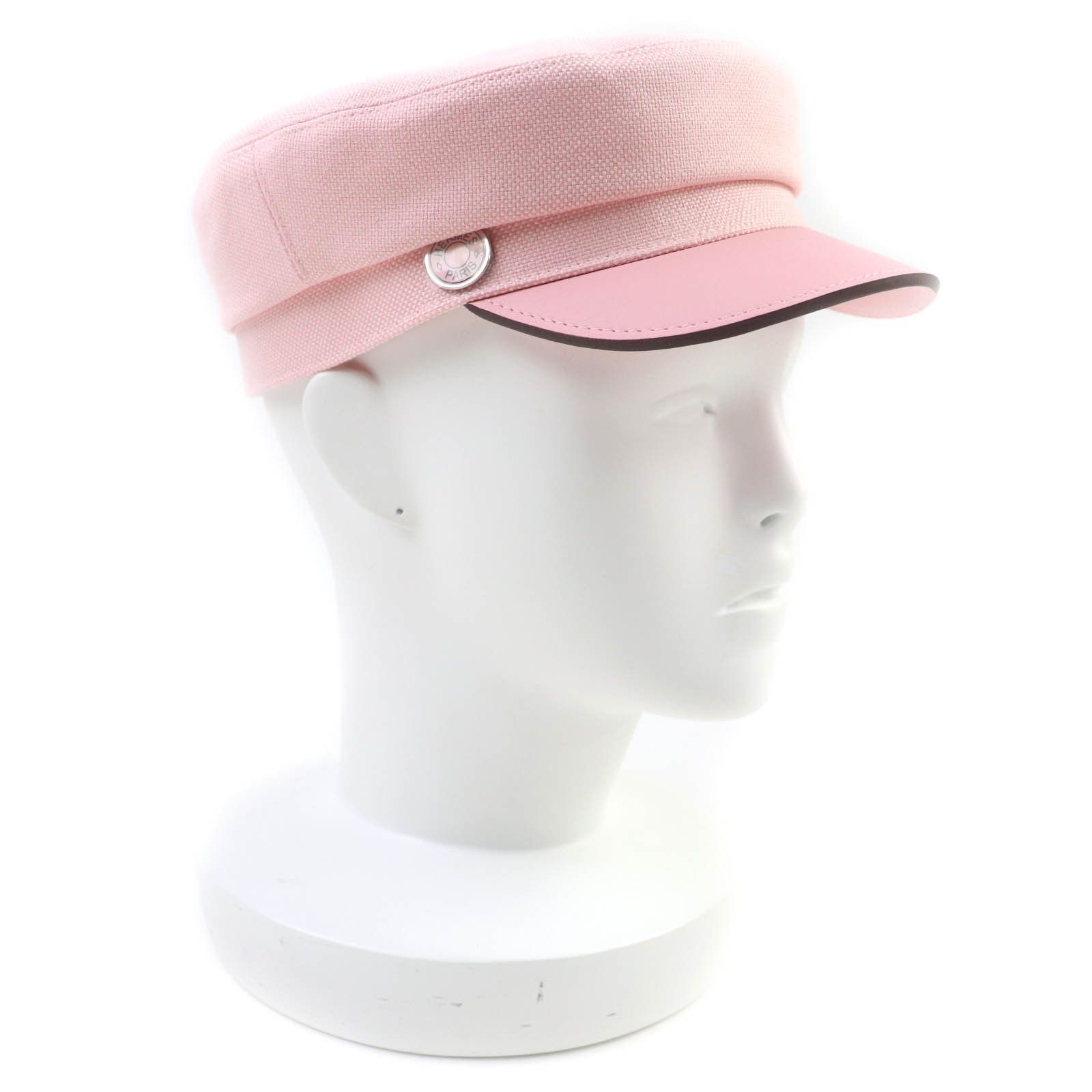 Hermes Hermes Casquette Deauville Plan Wear Cotton Cap Cotton Hats DUTY FREE for USA